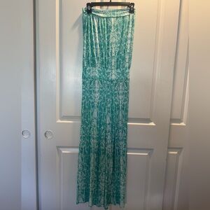 Arden B Teal & White  Snake print Jumper